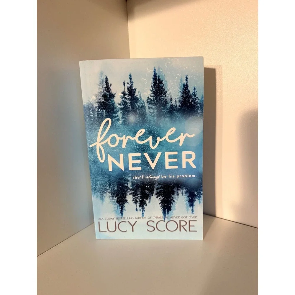 Forever Never Lucy Score Paperback Romance Novel Bloom Books 9781728282558